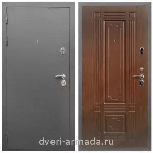 4 контура, Дверь входная Армада Оптима Антик серебро / МДФ 16 мм ФЛ-2 Мореная береза