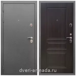 Входные двери Премиум, Дверь входная Армада Оптима Антик серебро / МДФ 6 мм ФЛ-243 Эковенге