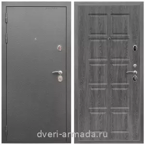 Входные двери Роял Вуд, Дверь входная Армада Оптима Антик серебро / МДФ 10 мм ФЛ-38 Дуб Филадельфия графит