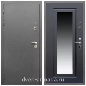Входные двери Эврика, Дверь входная Армада Оптима Антик серебро / МДФ 16 мм ФЛЗ-120 Венге