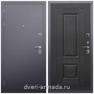 Взломостойкие входные двери, Дверь входная Армада Люкс Антик серебро / МДФ 16 мм ФЛ-2 Венге