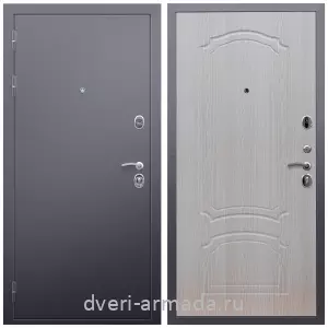 Входные двери 880х2050, Дверь входная Армада Люкс Антик серебро / МДФ 6 мм ФЛ-140 Дуб беленый с хорошей шумоизоляцией квартирная