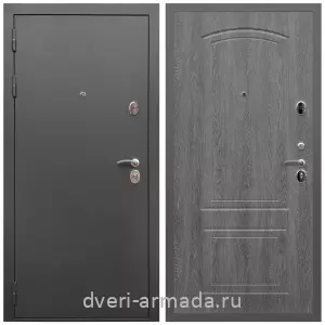 Входные двери Эврика, Дверь входная Армада Гарант / МДФ 6 мм ФЛ-138 Дуб Филадельфия графит