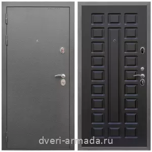 Входные двери Эврика, Дверь входная Армада Оптима Антик серебро / МДФ 16 мм ФЛ-183 Венге