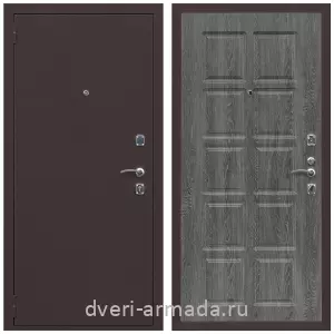 Недорогие, Дверь входная Армада Комфорт Антик медь / ФЛ-38 Дуб Филадельфия графит