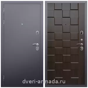 Двери со склада, Дверь входная Армада Люкс Антик серебро / МДФ 16 мм ОЛ-39 Эковенге