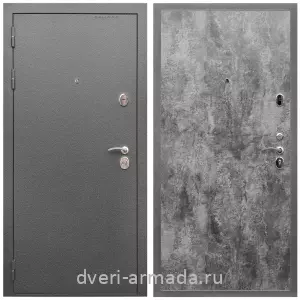 Входные двери Роял Вуд, Дверь входная Армада Оптима Антик серебро / МДФ 6 мм ПЭ Цемент темный