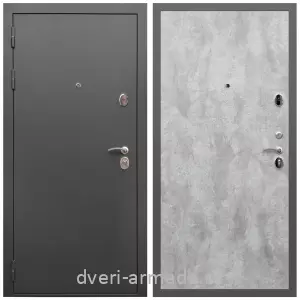 Входные двери с двумя петлями, Дверь входная Армада Гарант / МДФ 6 мм ПЭ Цемент светлый