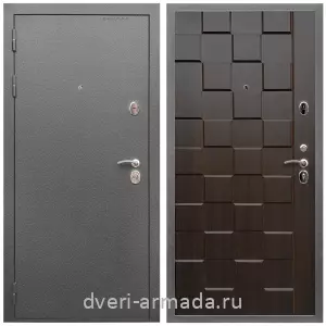 Хиты продаж, Дверь входная Армада Оптима Антик серебро / МДФ 16 мм ОЛ-39 Эковенге