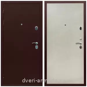 Входные двери Троя, Дверь входная утепленная Армада Люкс Антик медь / МДФ 6 мм ПЭ Венге светлый