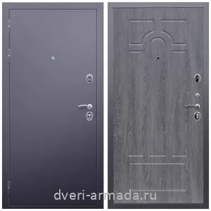 Взломостойкие входные двери, Дверь входная железная Армада Люкс Антик серебро / МДФ 6 мм ФЛ-58 Дуб Филадельфия графит на заказ со вставкой