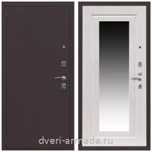 Входные двери Роял Вуд, Дверь входная Армада Комфорт Антик медь / МДФ 16 мм ФЛЗ-120 Дуб белёный