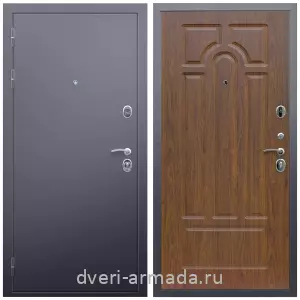 Темные входные двери, Дверь входная Армада Люкс Антик серебро / МДФ 16 мм ФЛ-58 Морёная береза