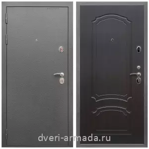 Входные двери лофт, Дверь входная Армада Оптима Антик серебро / МДФ 6 мм ФЛ-140 Венге