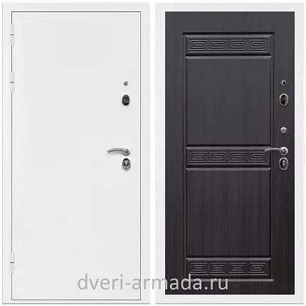 Дверь входная Армада Оптима Белая шагрень / ФЛ-242 Эковенге
