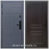 Умная входная смарт-дверь Армада Аккорд Kaadas S500 / МДФ 6 мм ФЛ-243 Эковенге