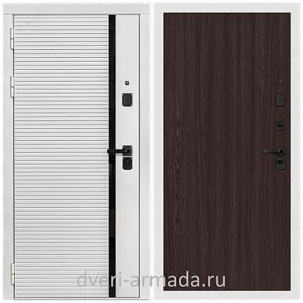 Дверь входная Армада Каскад WHITE МДФ 10 мм / МДФ 6 мм ПЭ Венге