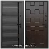 Дверь входная Армада Каскад BLACK / ОЛ-39 Эковенге