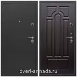 Дверь входная Армада Престиж Черный шелк / МДФ 6 мм ФЛ-58 Венге
