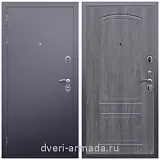 Дверь входная стальная Армада Люкс Антик серебро / МДФ 6 мм ФЛ-138 Дуб Филадельфия графит с ударопрочным покрытием
